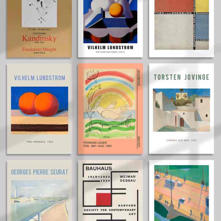 mid century modern exhibition ポスター［69種］