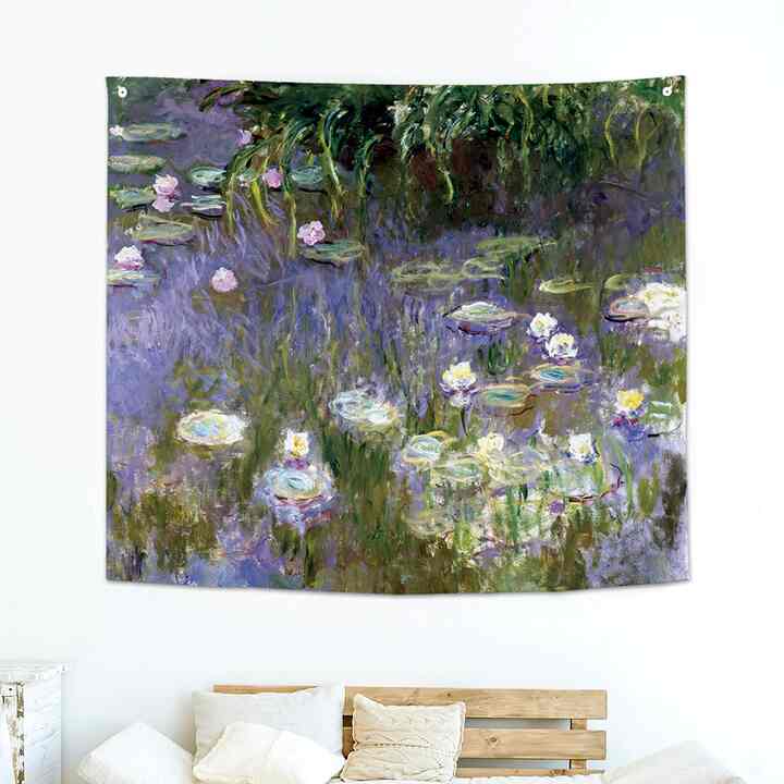 モネ 睡蓮 タペストリー