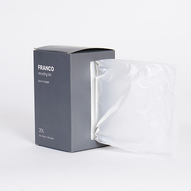 프랑코 분리수거 비닐봉투 20L(50매) 봉지 - 최저가 4,590원