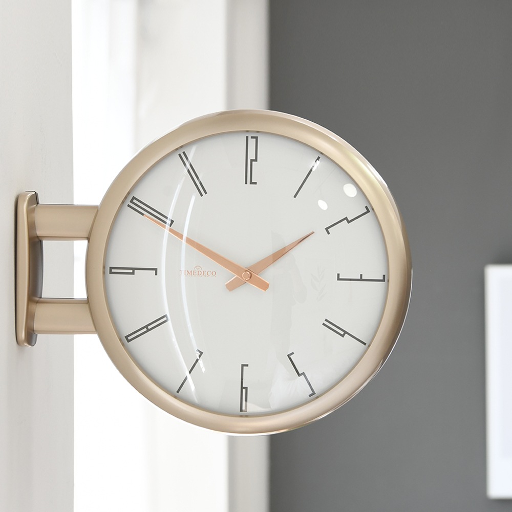 IKEA BISSING ビッシング 両面時計　壁掛け　置時計 IKEA Bissing Jam Dinding Gantung 2 Sisi Wall Clock | 時計 | Ohouse