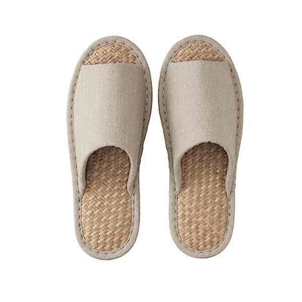 マライ草スリッパ・前あき［3色・2サイズ］