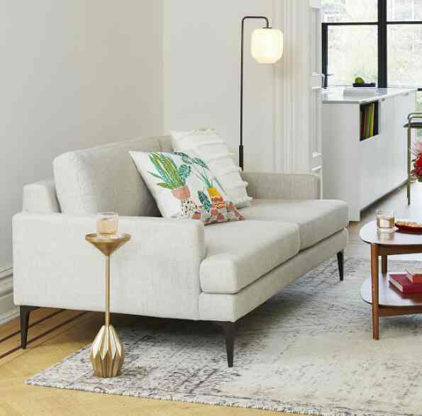 Andes 3人 ファブリック ソファ［2色］