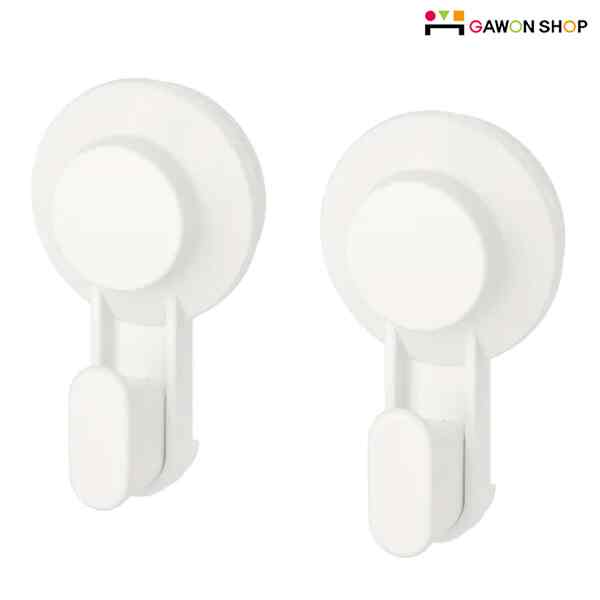 TISKEN ティスケン 吸盤付きフック 2 ピース