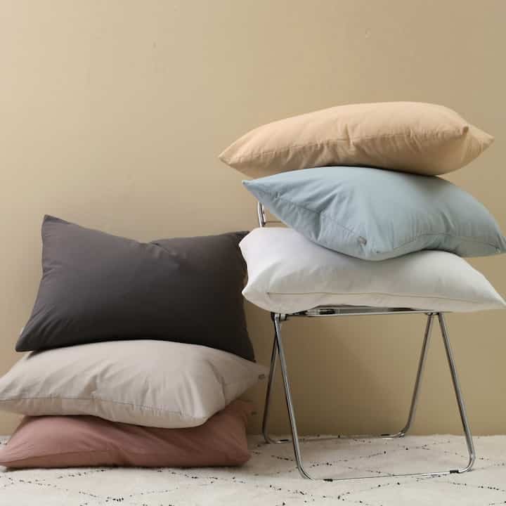 カラーテラピー ダウニー2 コットン100％ 枕カバー（50×70）［6色］