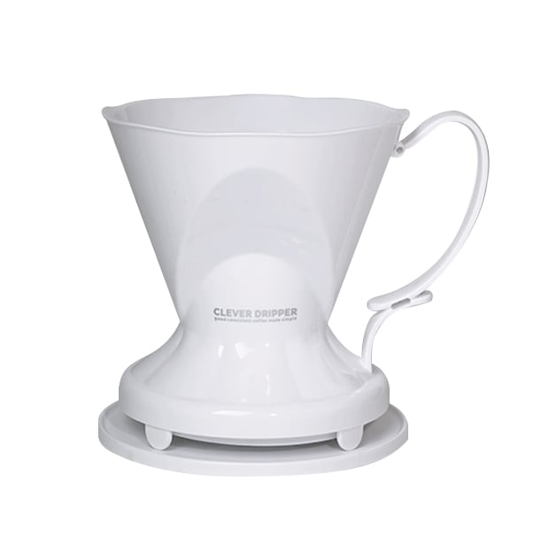 오늘의집 코코비아 미스터 클레버 커피 드리퍼 웨이브 화이트 S 300ml 핸드드립용품