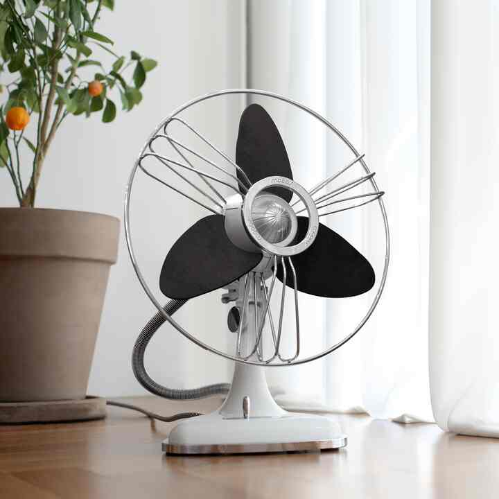 メタル レトロ 扇風機 MF-R2［2色］