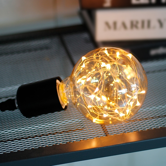 LED 에디슨전구 은하수 볼전구 G95 2W 가격 비교 공간LED LED 에디슨전구 은하수 볼전구 G95 2W