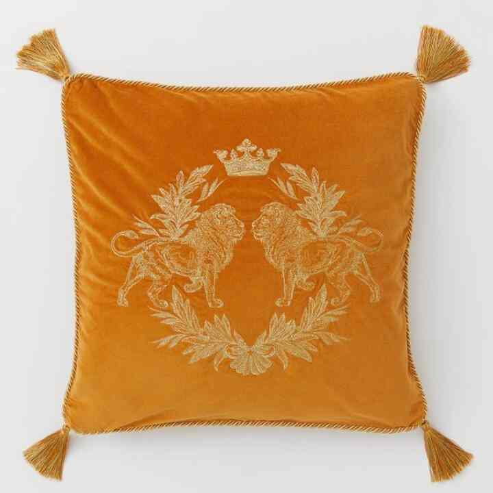 タッセルクッションカバー