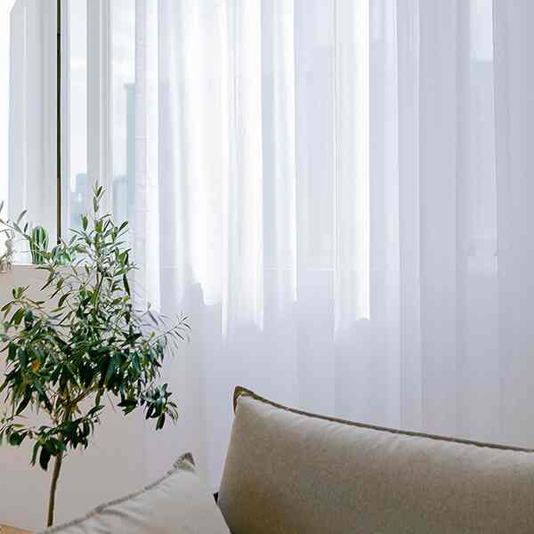 シルキーシフォン カーテン