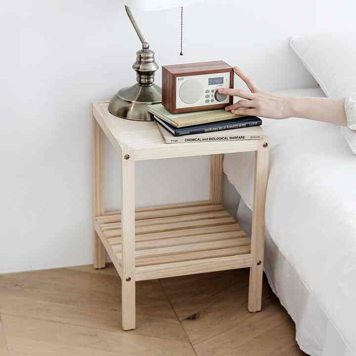 木製 ミニテーブル サイドテーブル (木製天板)