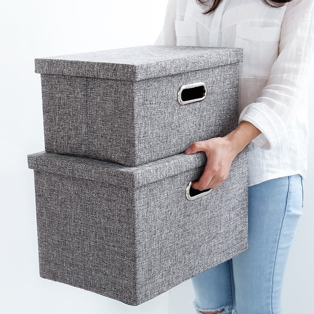 THE살림앤코 패브릭 접이식 대용량 리빙박스 5size
