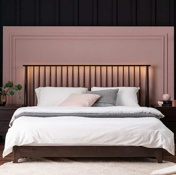 Kelly ウッドベッドフレーム［4サイズ］