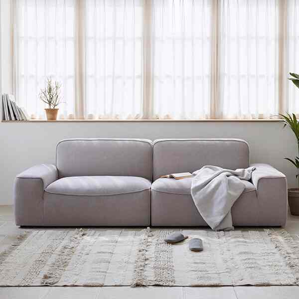 Copenhagen 3人掛け ファブリック ソファ