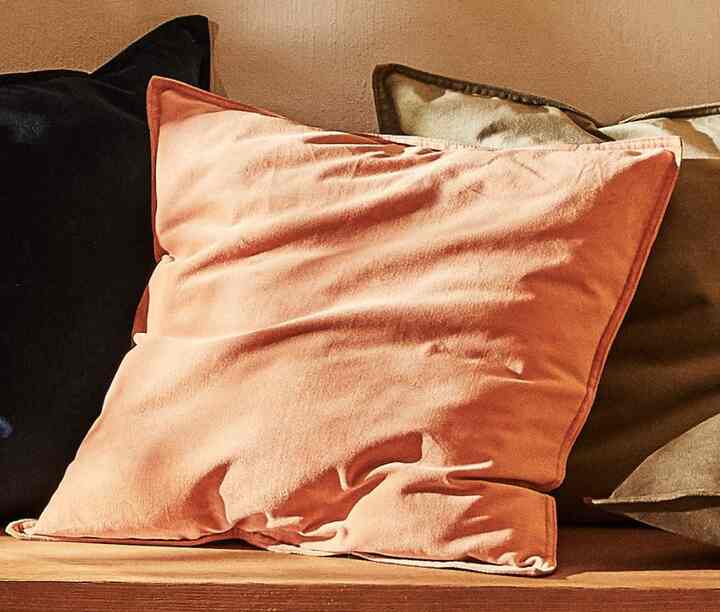 ベルベット クッションカバー
