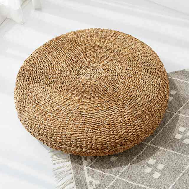 STRAU ハンドメイド 丸型 クッション