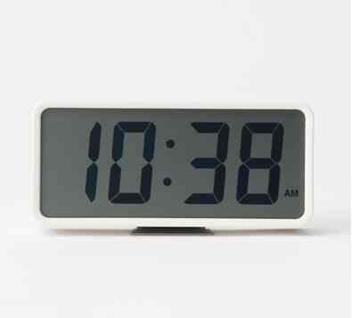 デジタル時計（アラーム機能付） 【2size】 【2colors】