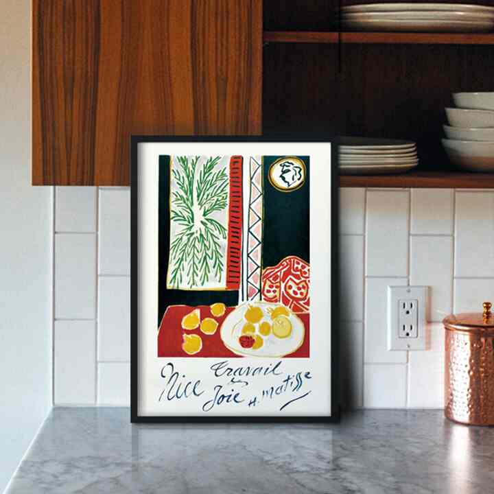 名画 ヴィンテージ展ポスター アンリ・マティス ＜ニース＞