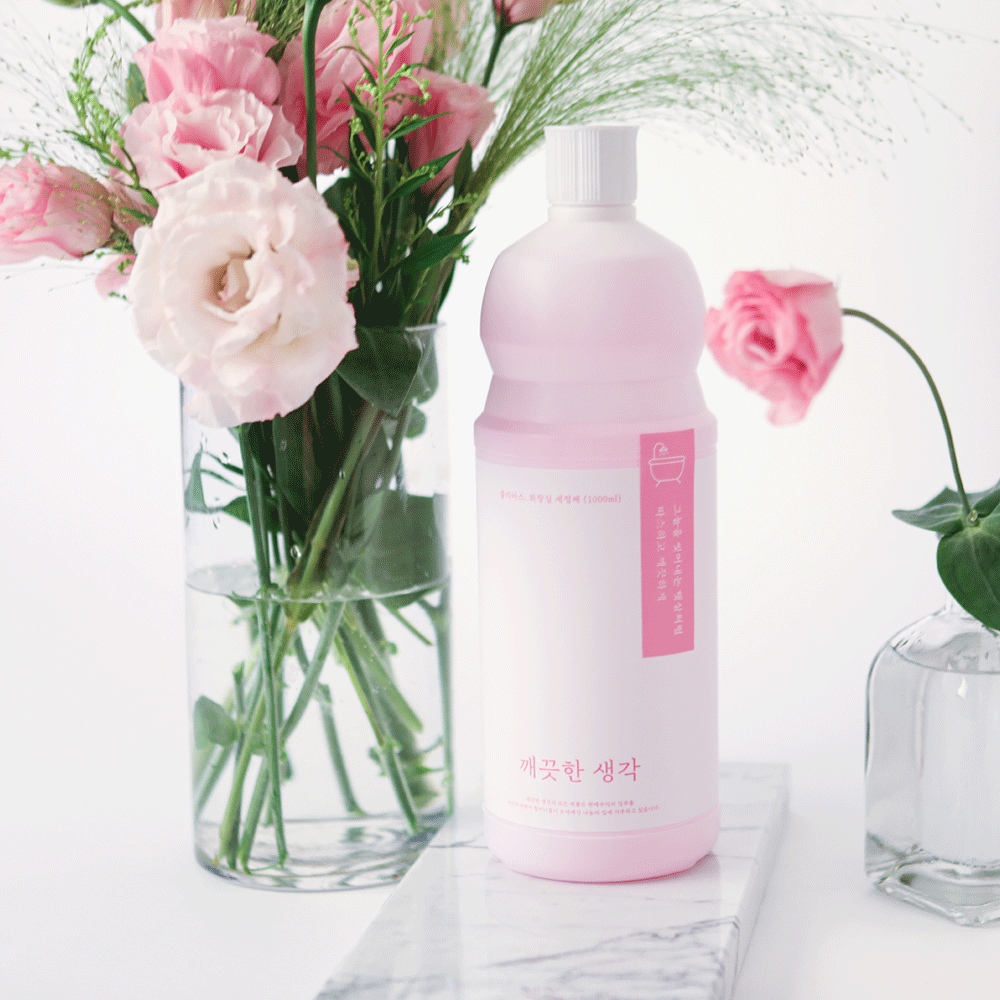 깨끗한생각 클리바스 욕실 세정제 화장실 청소 1000ml - 최저가 12,300원