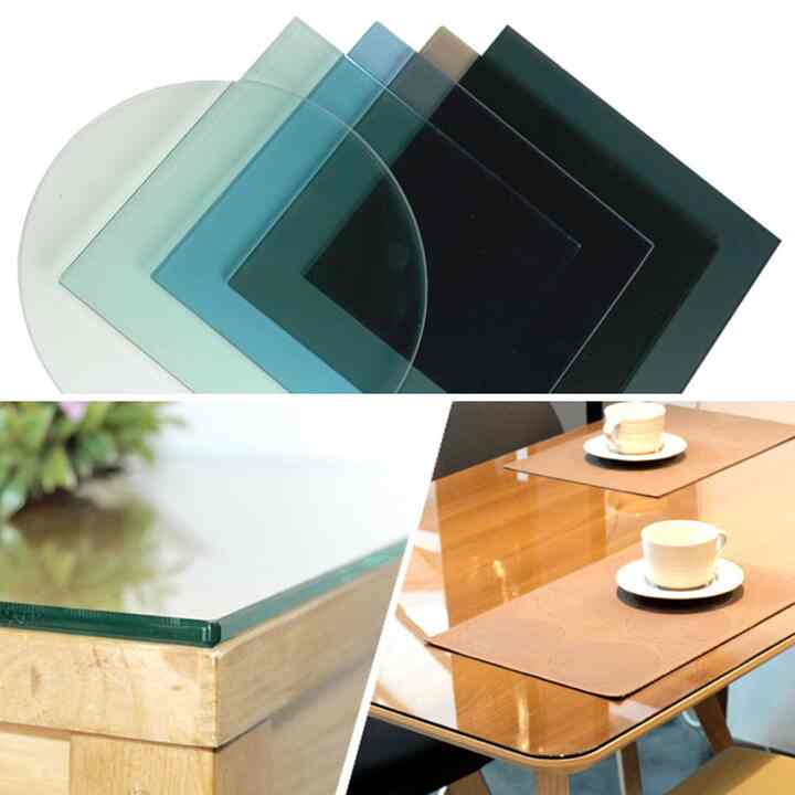 ダイニングテーブル・デスク用 DIYカスタムガラス製作