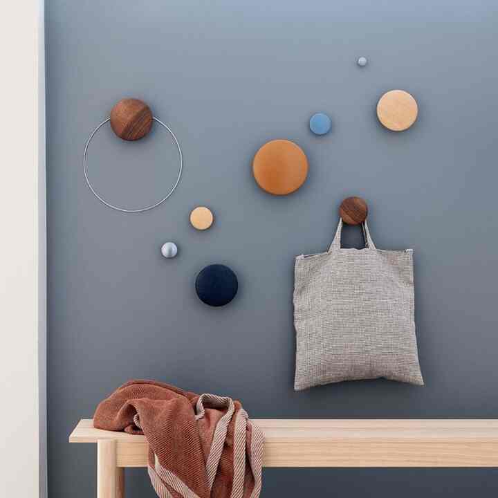 DOTS WOOD  ドットウッド コートフック［15色・4サイズ］