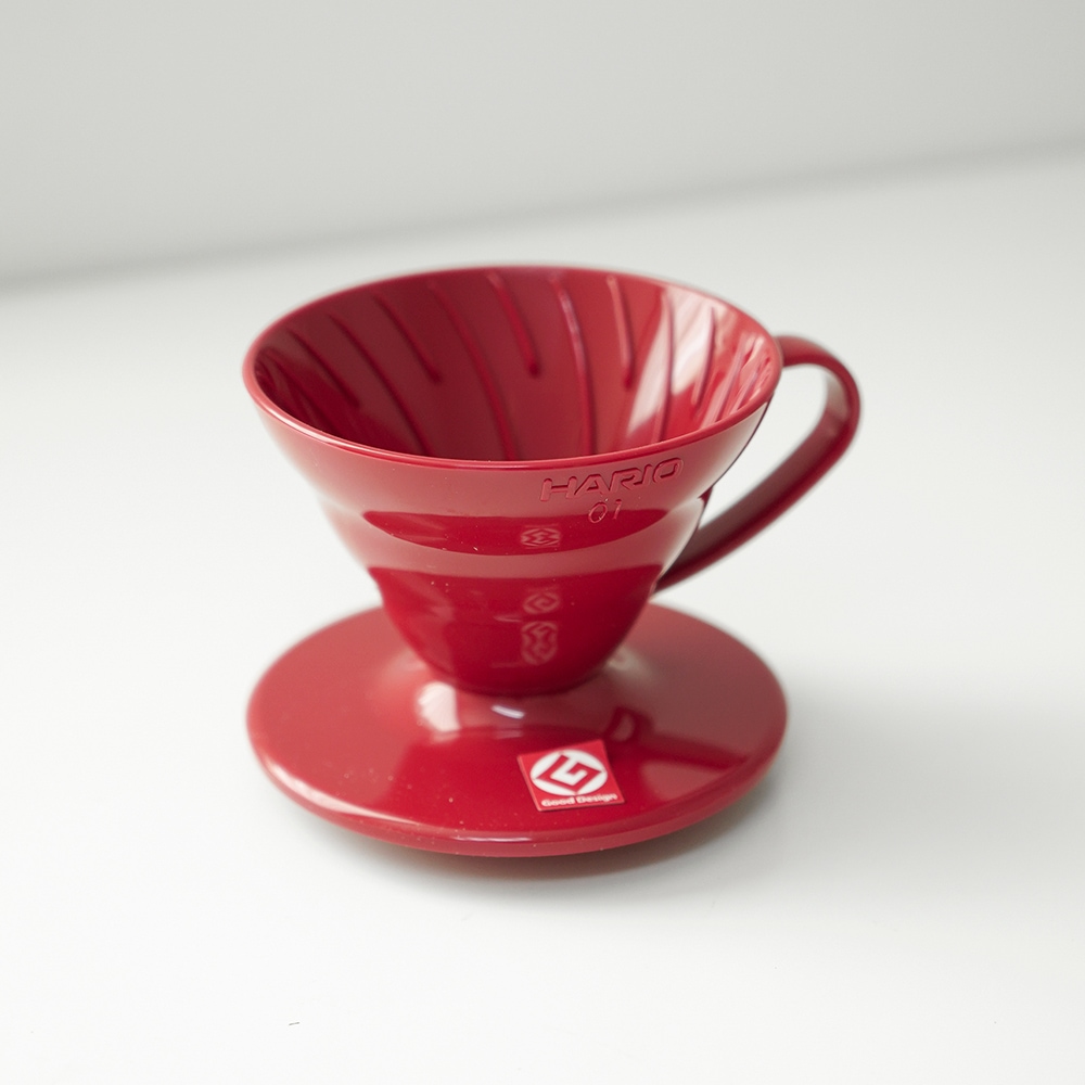 하리오 V60 커피 드리퍼 1~2인 VD-01R(레드)