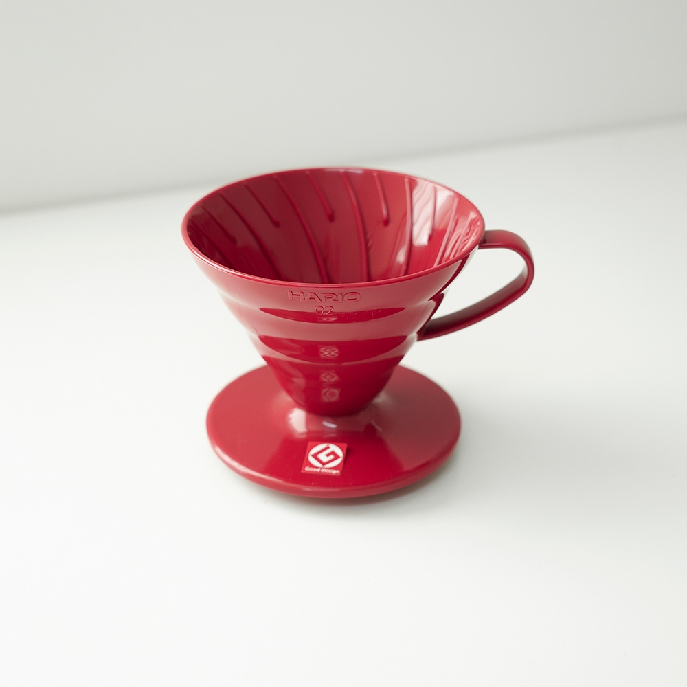 하리오 V60 커피 드리퍼 1~4인 VD-02R(레드)
