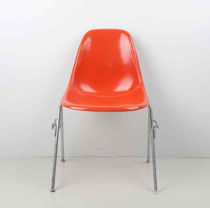 Eames Fiberglass Side チェア(DSS) - Orange