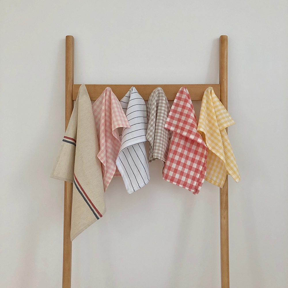 헤이버터 린넨 키친클로스 행주 테이블매트-7colors