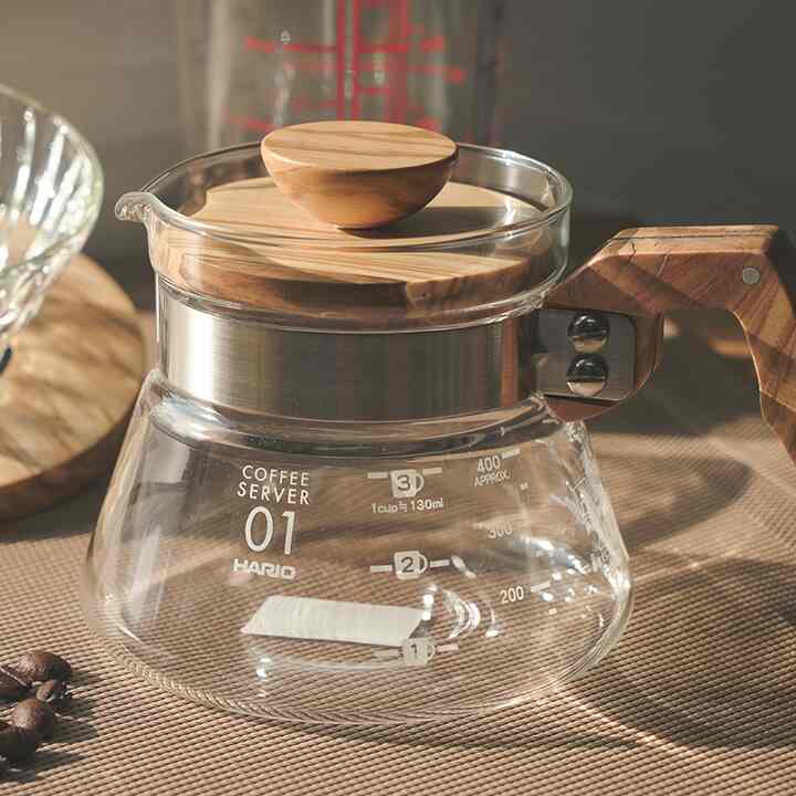Hario V60 Olive Wood Coffee Server