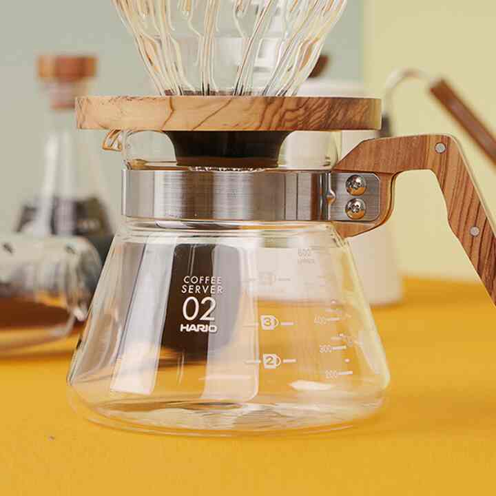 コーヒーサーバー600　オリーブウッド