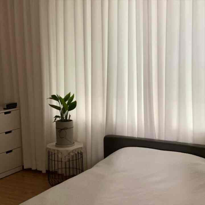 Pure; white オーダーメイド 遮光カーテン