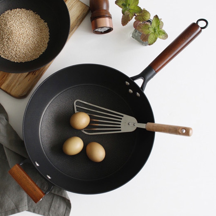꾸미까 라고 무쇠주물 3중코팅 궁중팬 (인덕션가능) 30cm
