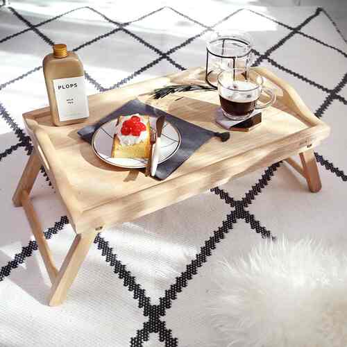 BENNE ウッド 折りたたみ ベッドトレイ Aタイプ
