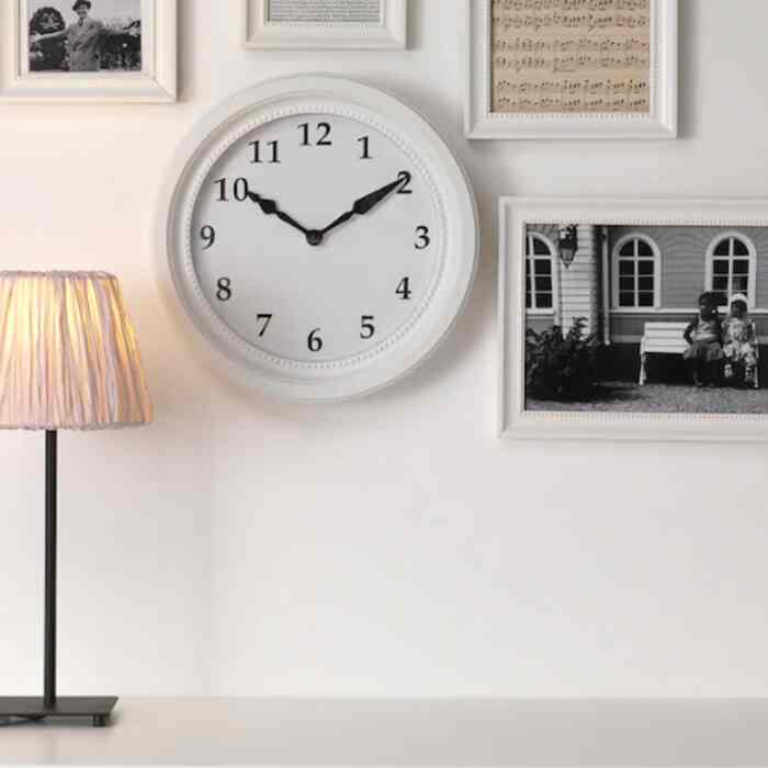 SÖNDRUM ソンドルム 壁掛け時計, 低消費電力