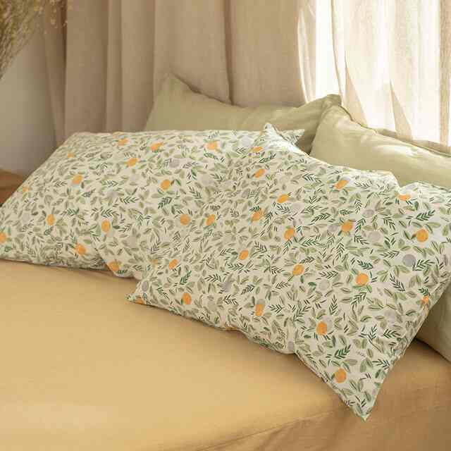 Orange Garden 枕カバー［2サイズ］