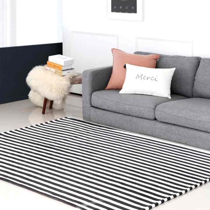 モダン ストライプ DM ラグ［3サイズ］