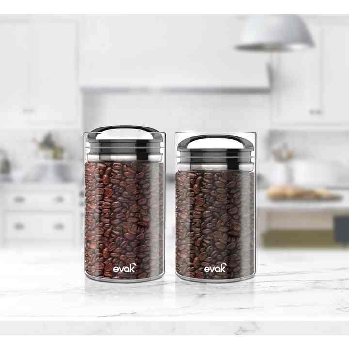 Evak 真空保存容器 コンパクト ミディアム