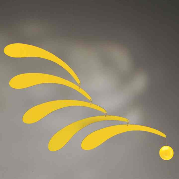 モビール Flowing Rhythm, Yellow