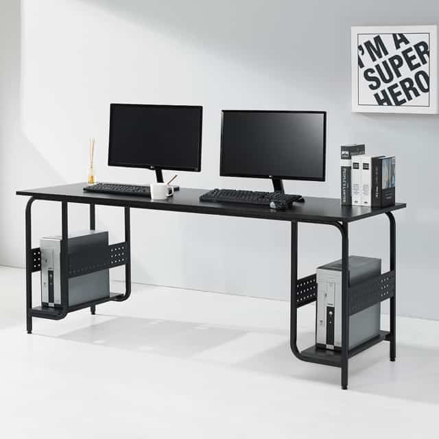 GAMMA CD1760 2人用 ゲーミングPCデスク［2色］