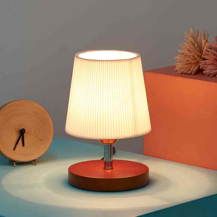 LED 木材 アンティーク風 ベリー テーブルライト