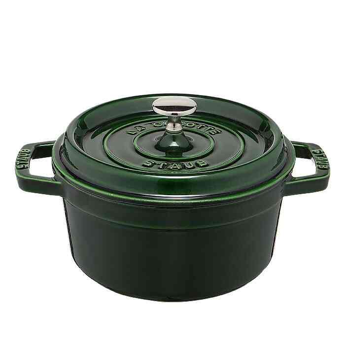 Panci Staub - Cocotte 20 cm Round Basil Green
