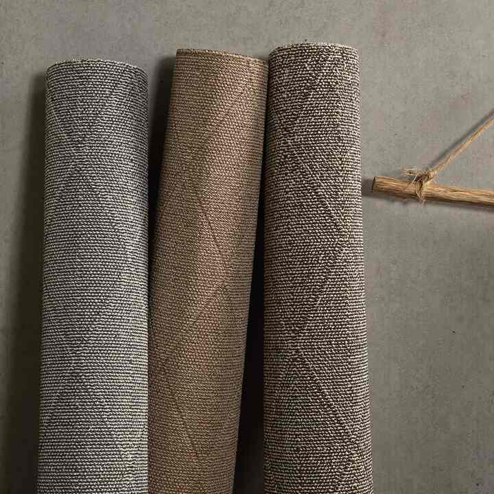 グリス産 Washable Nonslip サイザルラグ［3色・3サイズ］