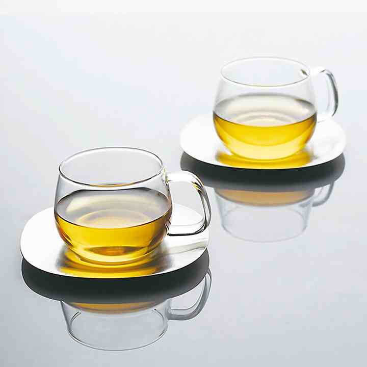 UNITEA カップ&ソーサー 350ml ステンレス