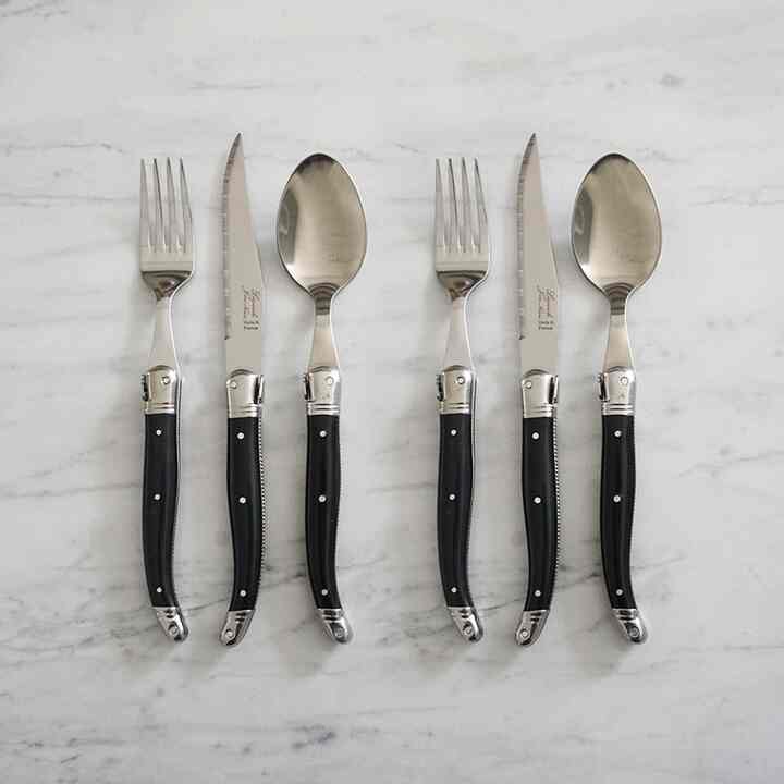 JEAN NERON テーブルカトラリー2人 6P セット［12色］