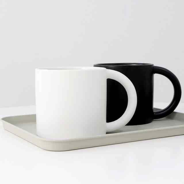  艶なし マグカップ［2色・2種］