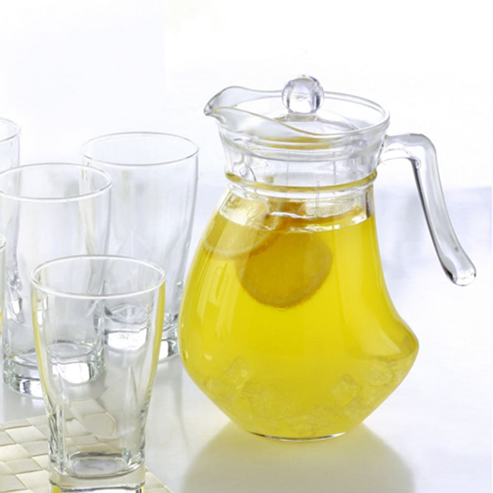 오늘의집 웨이비 저그 유리물병 1.3L