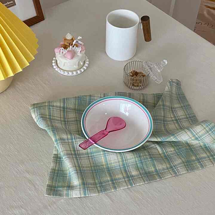 ヴィンテージチェック テーブルマット［2色］