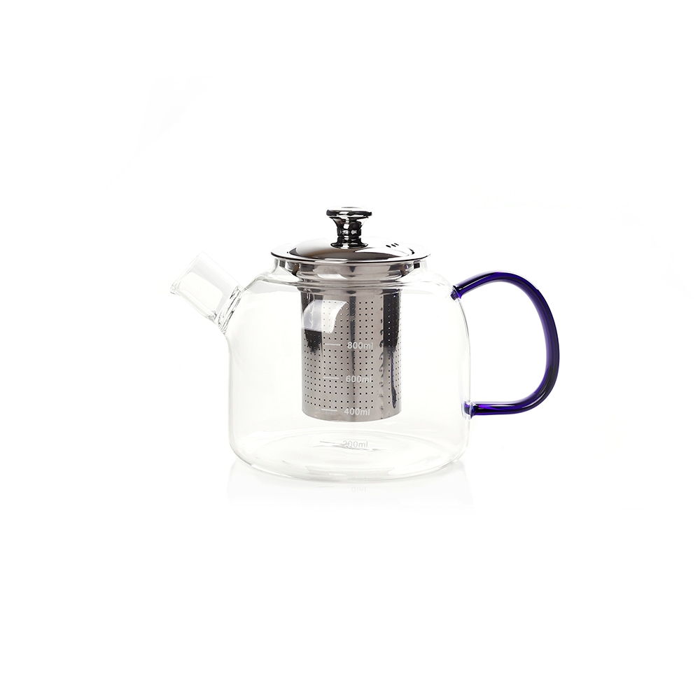 보고나라 이탈리아노 직화 내열유리 티포트 티팟 세트_티주전자 1000ml