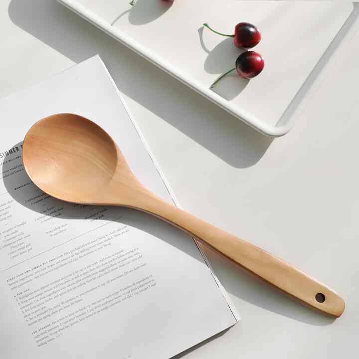 天然 シロギマツ ウッド 炒め用へら