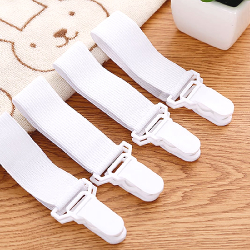 트렌즈 침대 이불 시트고정 이불고정 집게 4P DD-10233